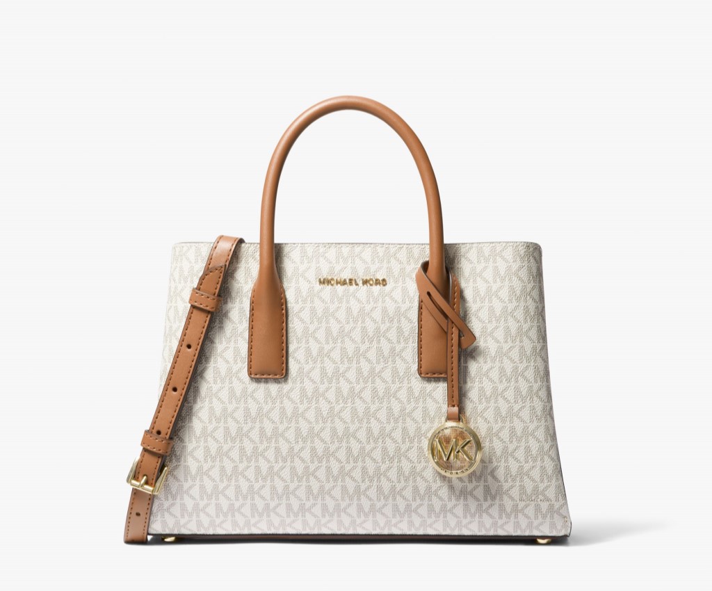 Ruthie Small Satchel (Vanilla/Acorn)